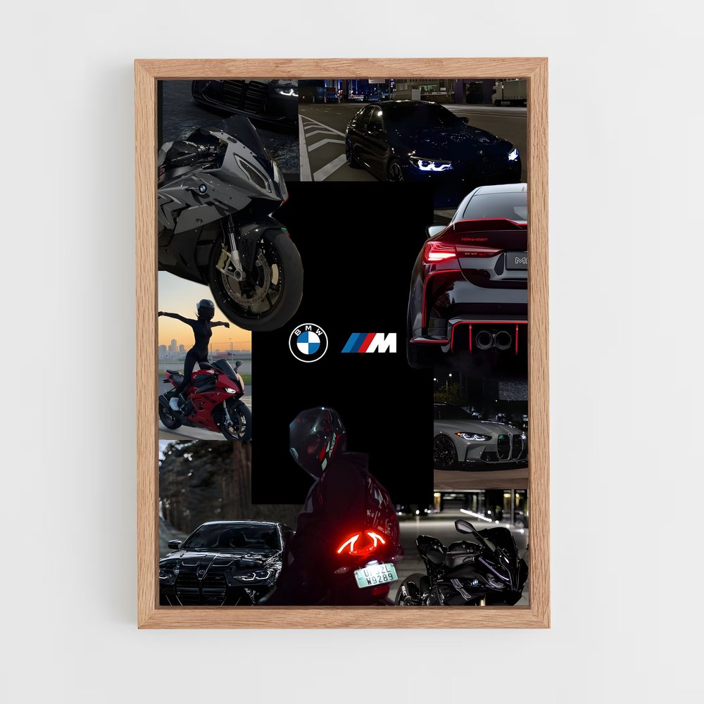 Poster Rallye Urbain – affiche BMW (vue 4)